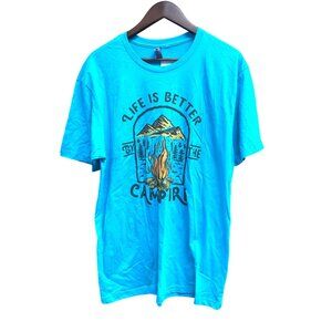 Life Is Better By The Campfire T-Shirt XL